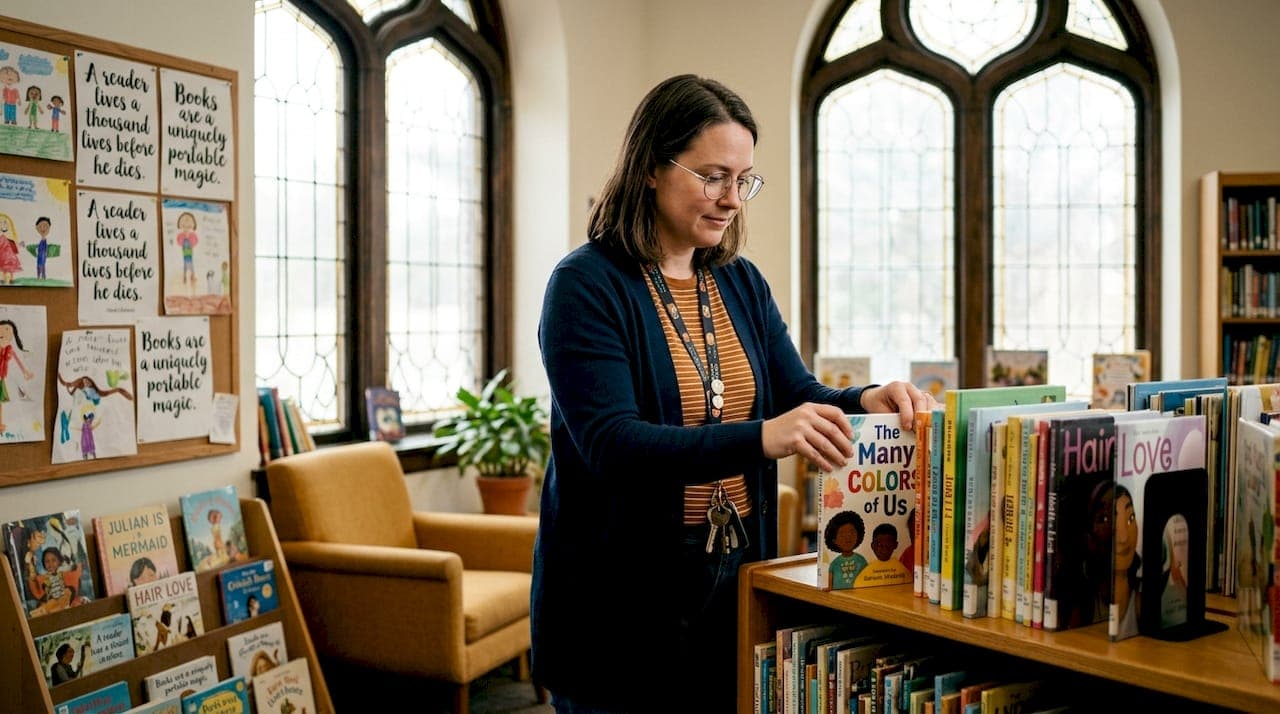 How to Select Inclusive Books for Library Shelves