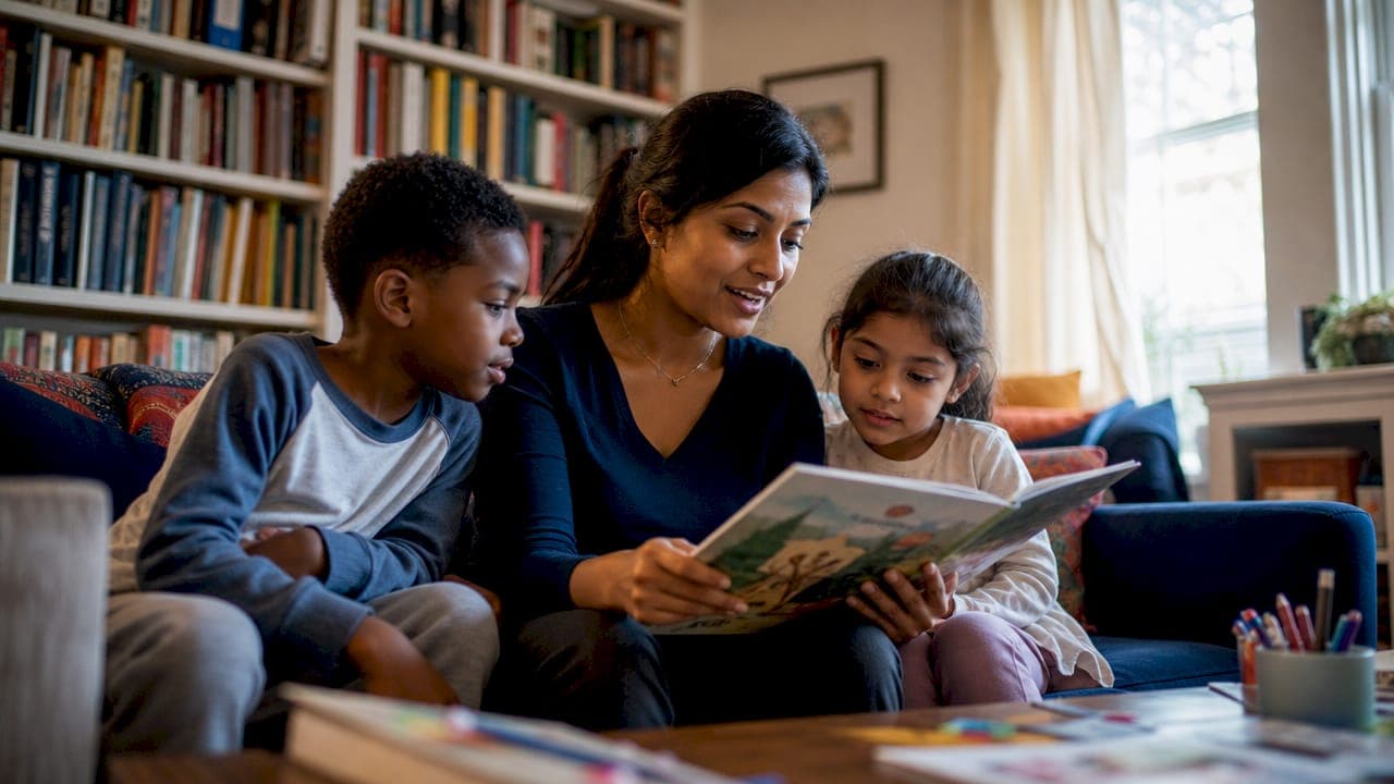 Build a Diverse Home Book Library for Kids Ages 3–8