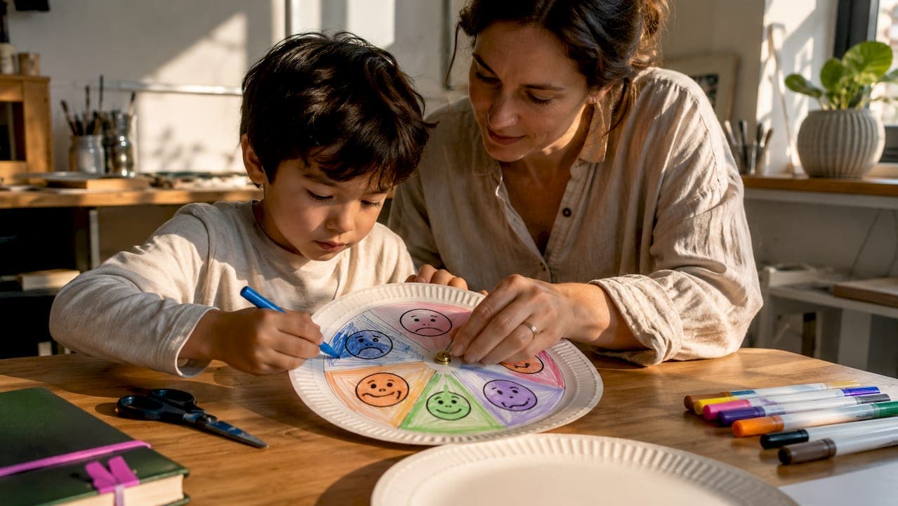 90 Second Feelings Wheel Activities for Teachers and Parents