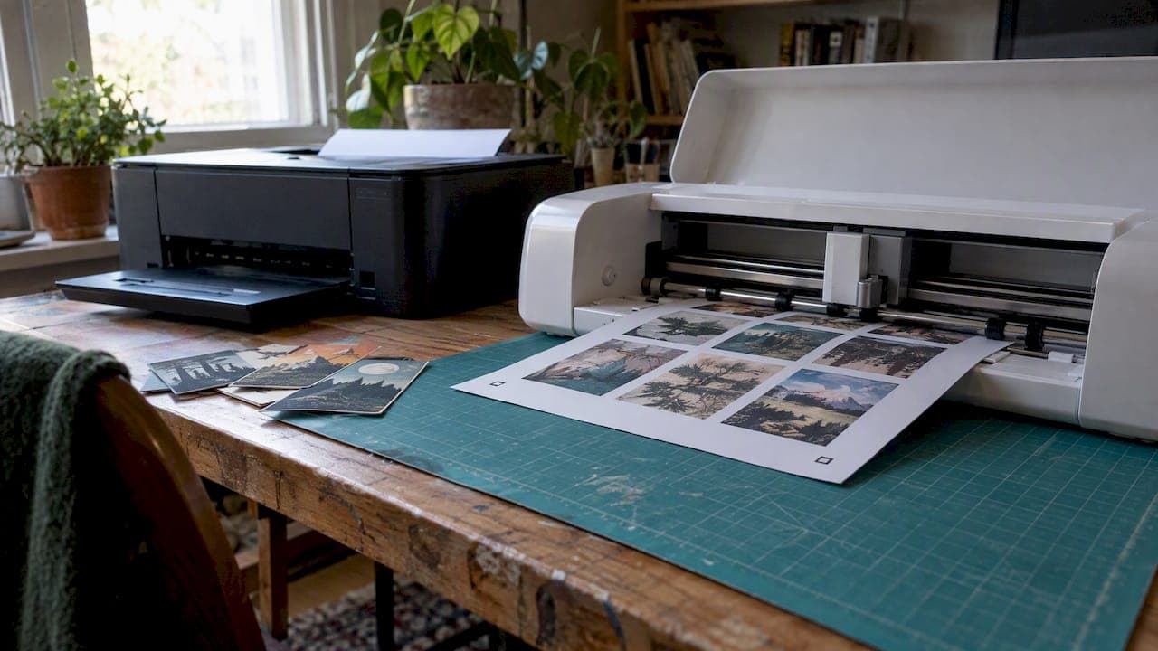 How to Print and Cut Cards at Home